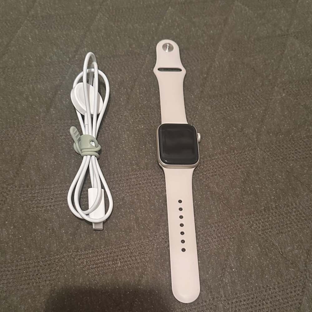 Smartwatch with White Band
